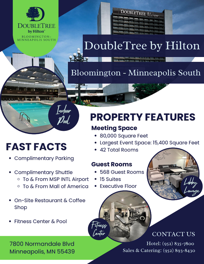Doubletree by Hilton Fast Facts.