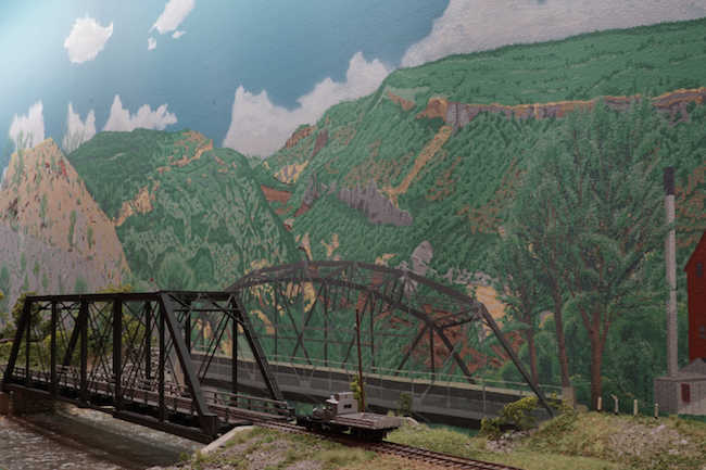 RGS Roadmaster In Motor 6 Leaving Durango at the Las Animas River.